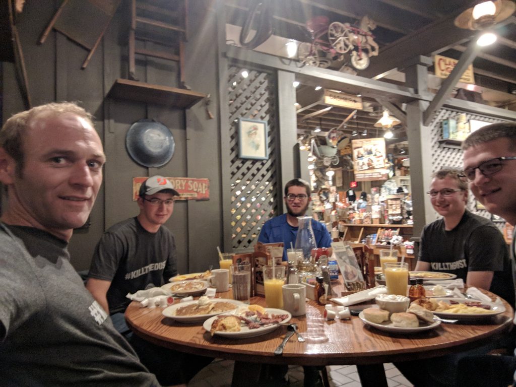 dust killer tools team dinner