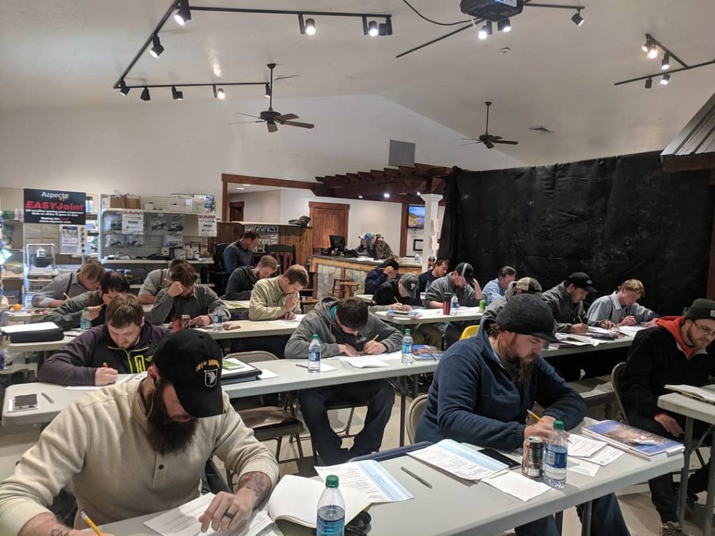 silica dust control plan training classes