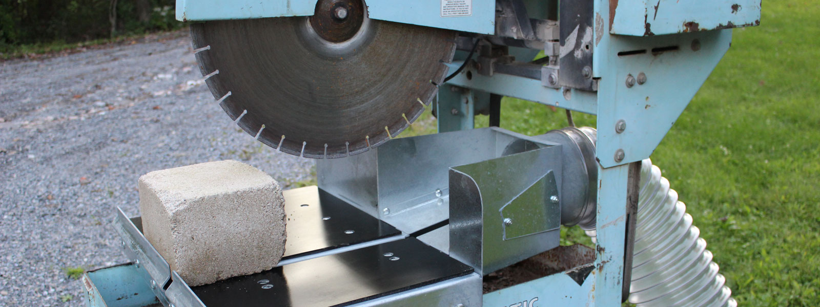 table saw silica dust control attachment